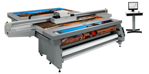 Flatbed UV printer